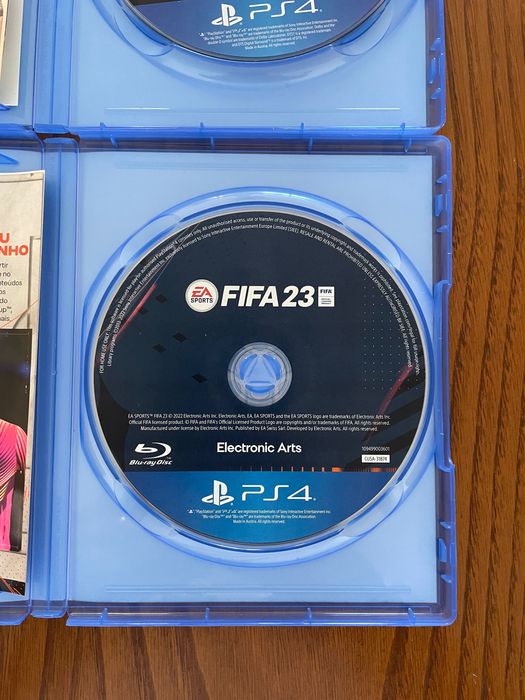 Jogos FIFA 21, 22 e 23 PS4