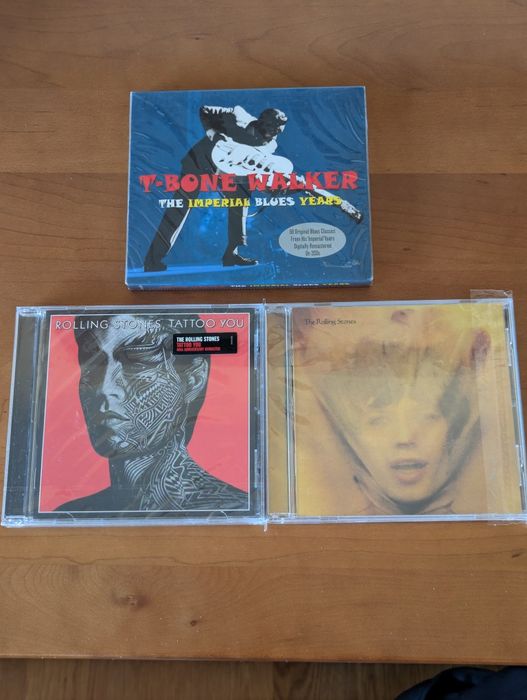 CDs: Rolling Stones e T-Bone Walker