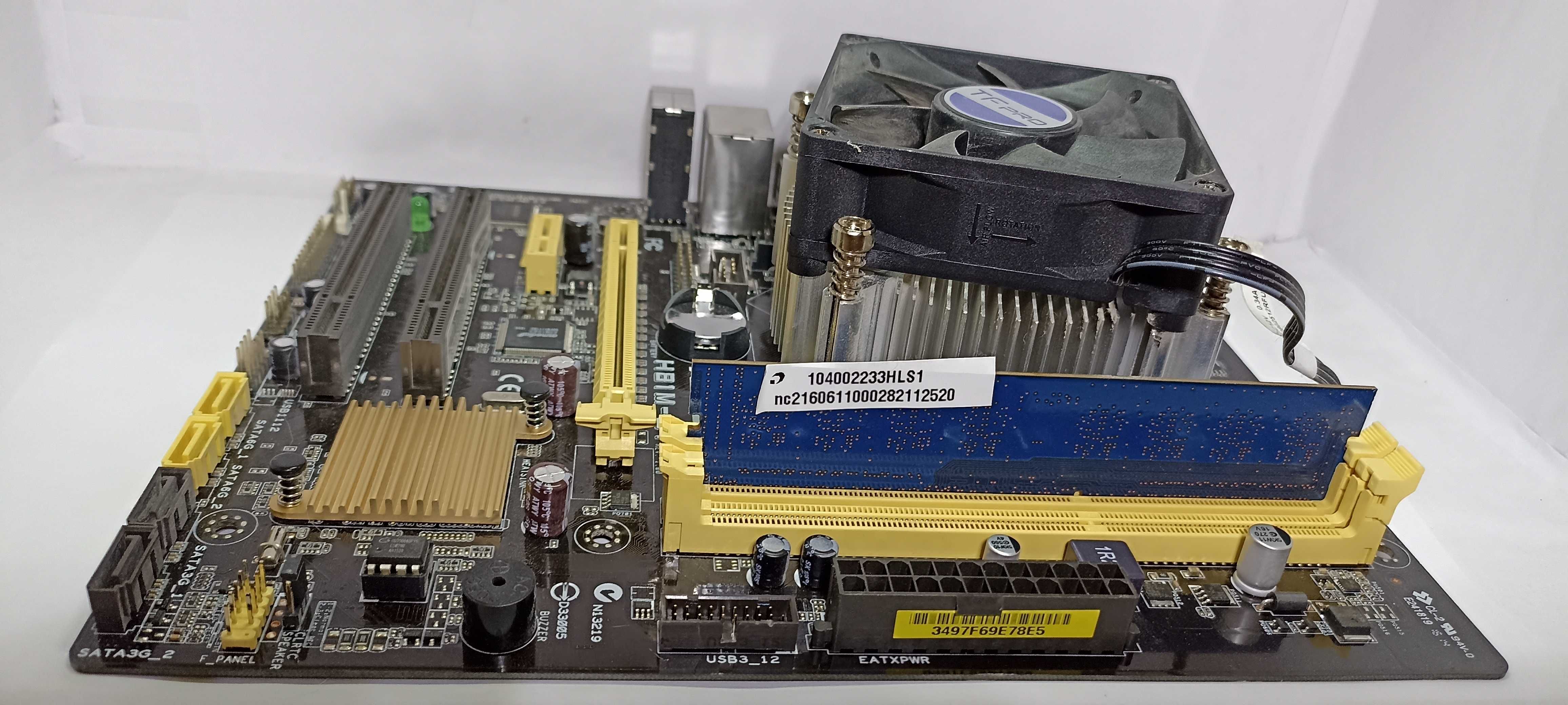 Комплект материнская плата Asus H81M-CT/Intel Core i5-4590/8 GB
