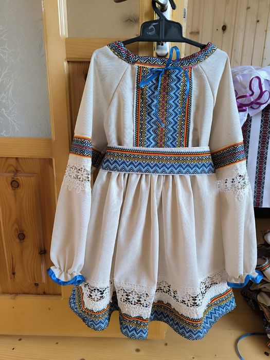 Вишита сорочка, вишиванка,комплект для дівчинки