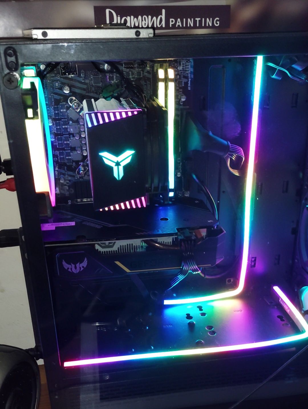 Desktop gaming rgb como novo