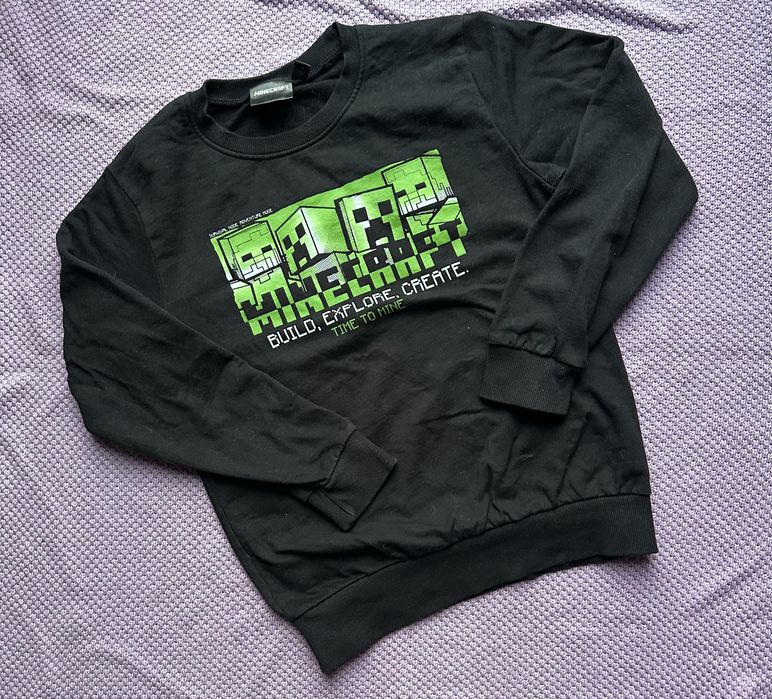 Bluza chlopieca kappahl minercraft r134/140