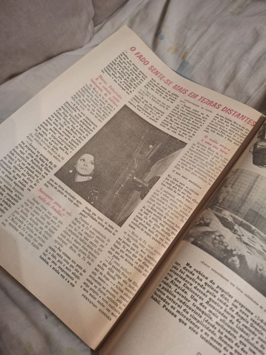 Revista vintage radio televisão maria da Fe 1970