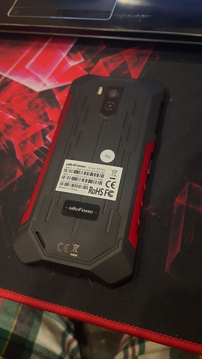 НОВИЙ Мобільний телефон Ulefone Armor X5 Pro 4/64 GB Red