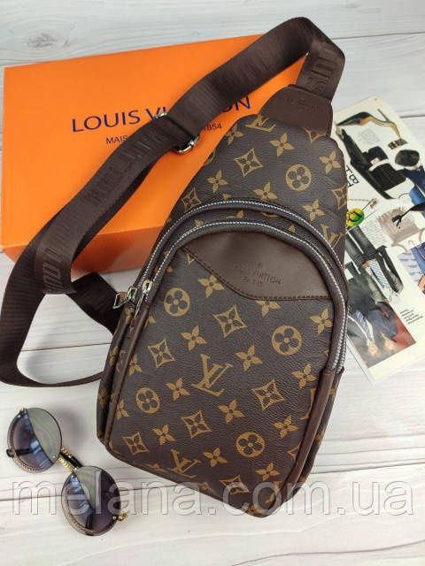 Сумка мужская слинг Louis Vuitton Луи Виттон ЛВ