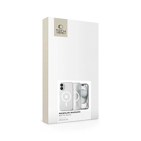 Etui Tech-Protect MagSlim MagSafe na iPhone 16 - czarne