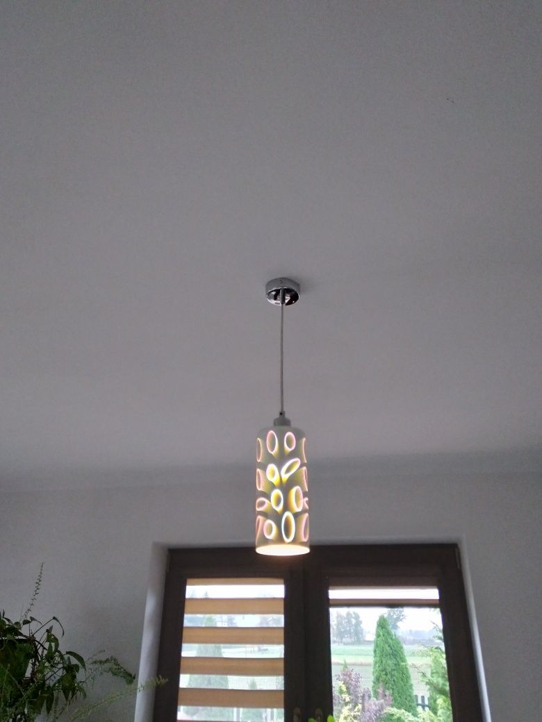 Śliczne Lampy wiszące pojedyncza oraz potrójna Żyrandol