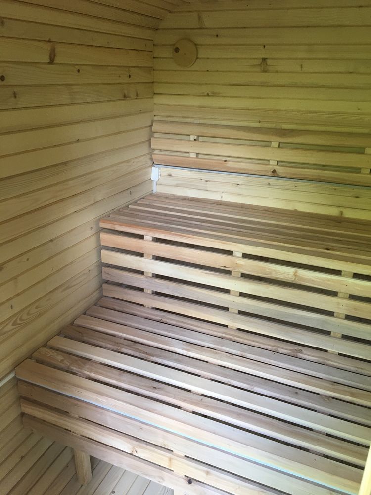Sauna ogrodowa Cube ANTRACYT