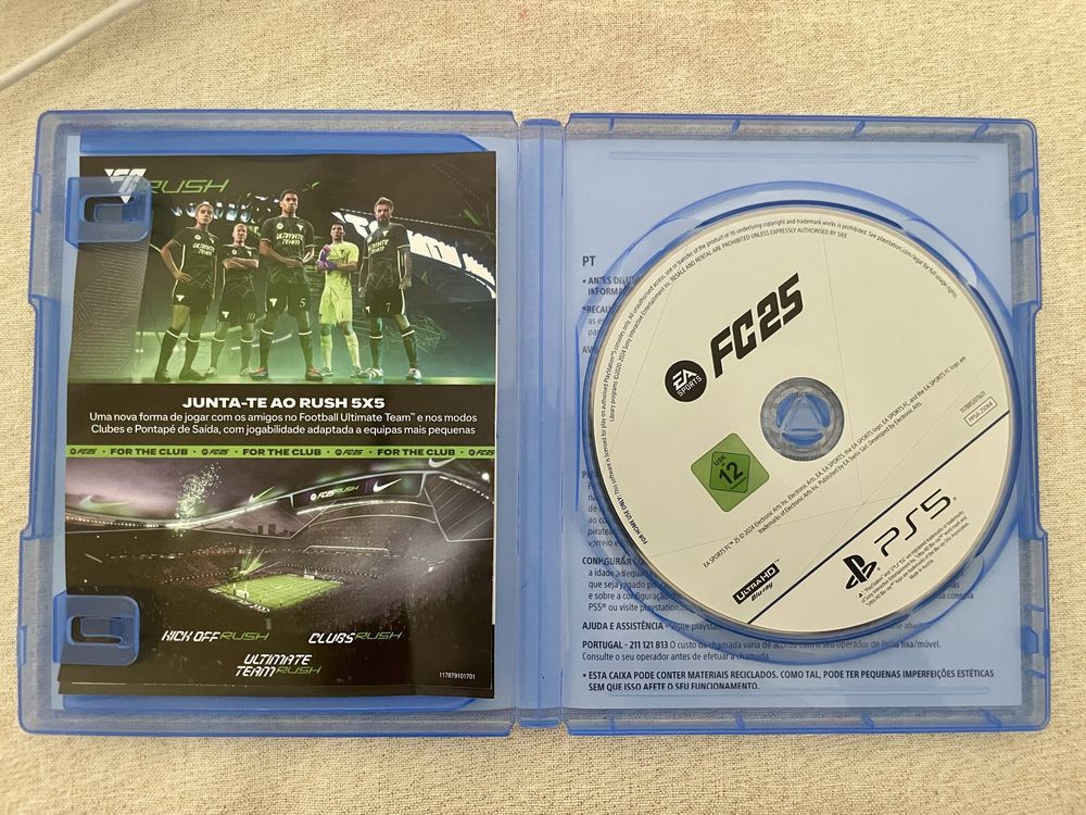 EA Sports FC 2025 para PlayStation 5 – Praticamente Novo!