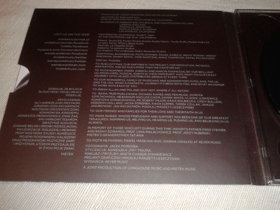 Mietek Szcześniak - Signs / Znaki [Nowa Bez Folii]