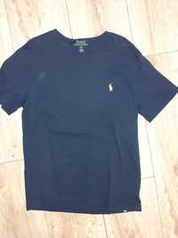 Ralph Lauren sliczna granatowa koszulka m-(10-12)