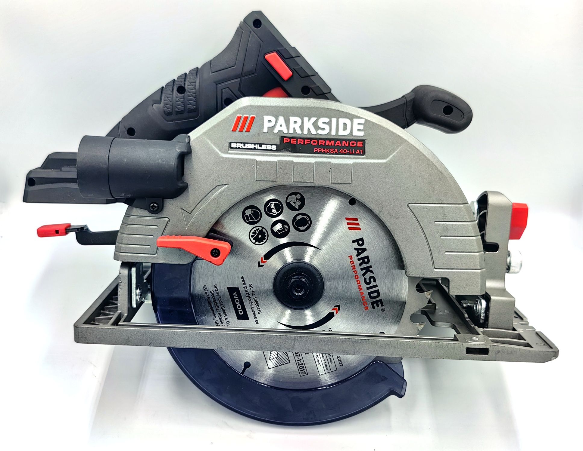 PARKSIDE PERFORMANCE® Akumulatorowa ręczna piła tarczowa 40 V, PPHKSA