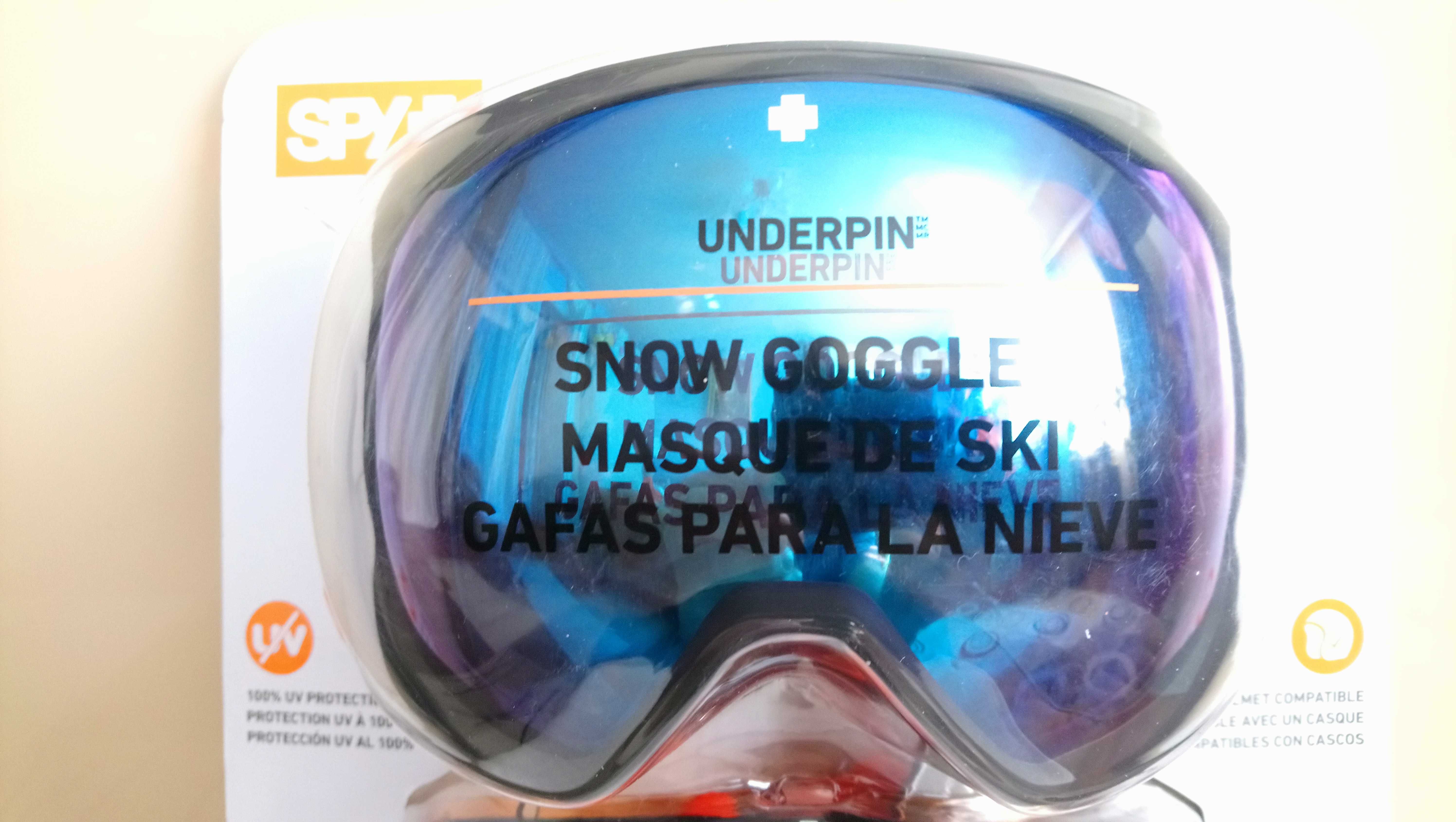 Гірськолижна лижна маска SPY+ UNDERPIN + лінза