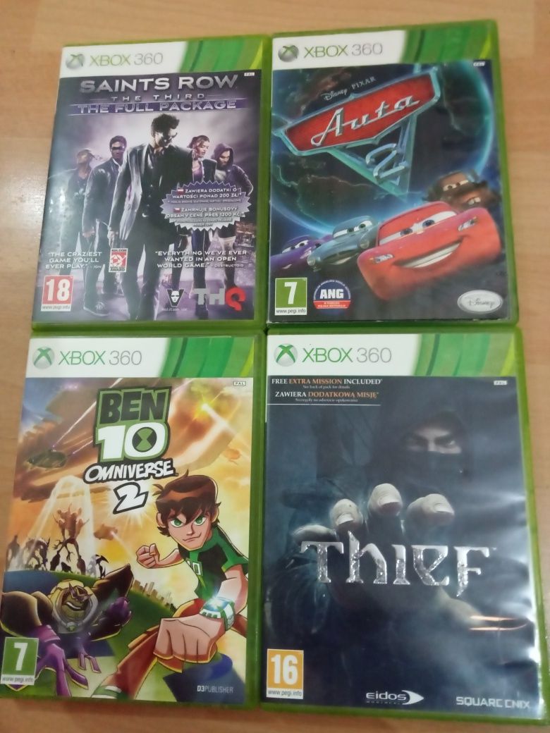 Gry na xbox 360. 30 zl sztuka.