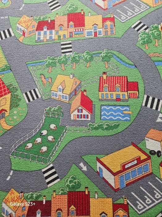 Dywan ulice wies duzy