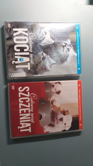 Cudowny świat kociąt, Cudowny świat szczeniąt 2 DVD nowe