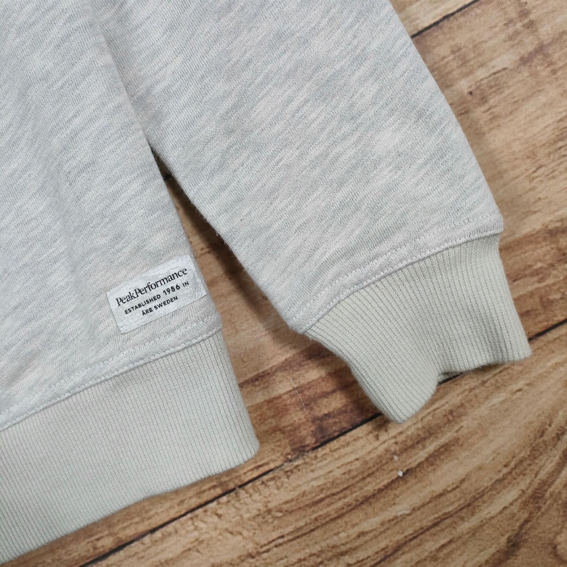 PEAK PERFORMANCE Bluza Crew Neck W Lite C Damska Logowana r. S
