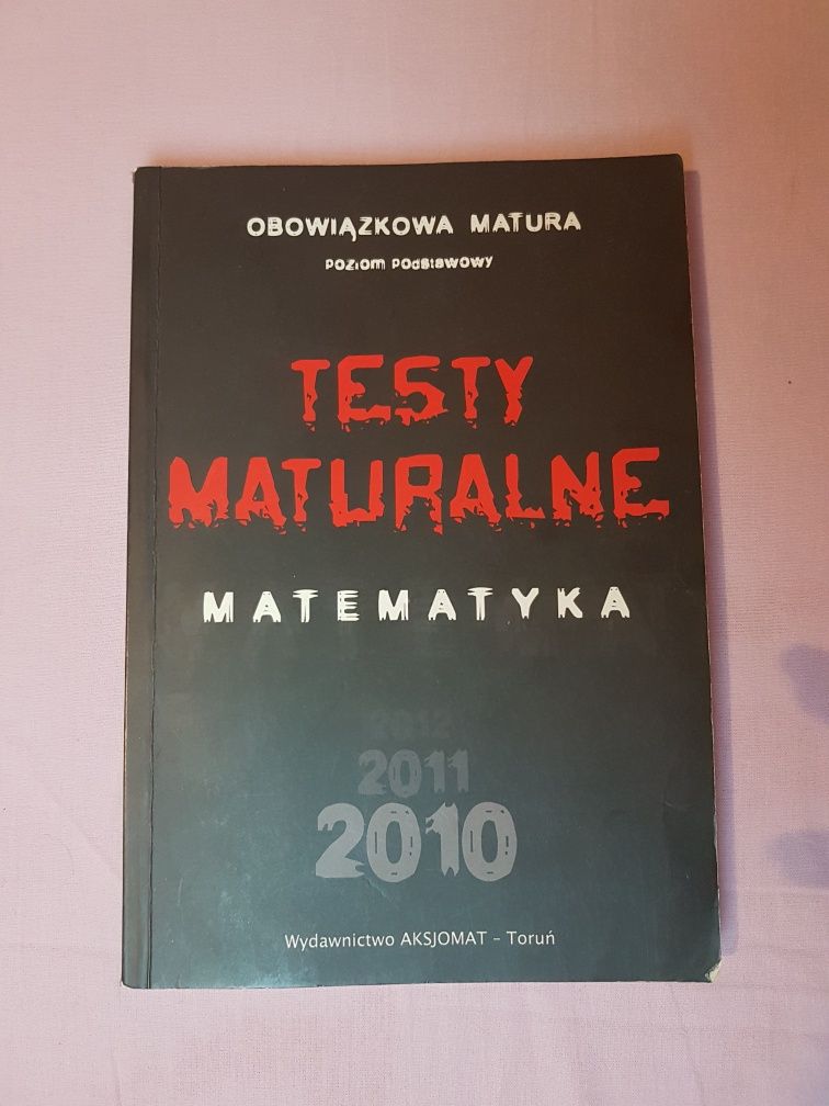 Testy maturalne  matematyka