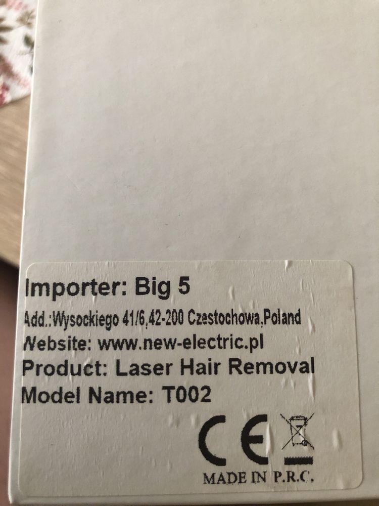 !Depilator laserowy ciało+bikini