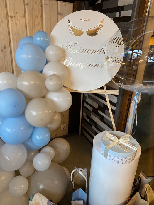 ОРЕНДА Фотозона ранери декор на хрестини весілля