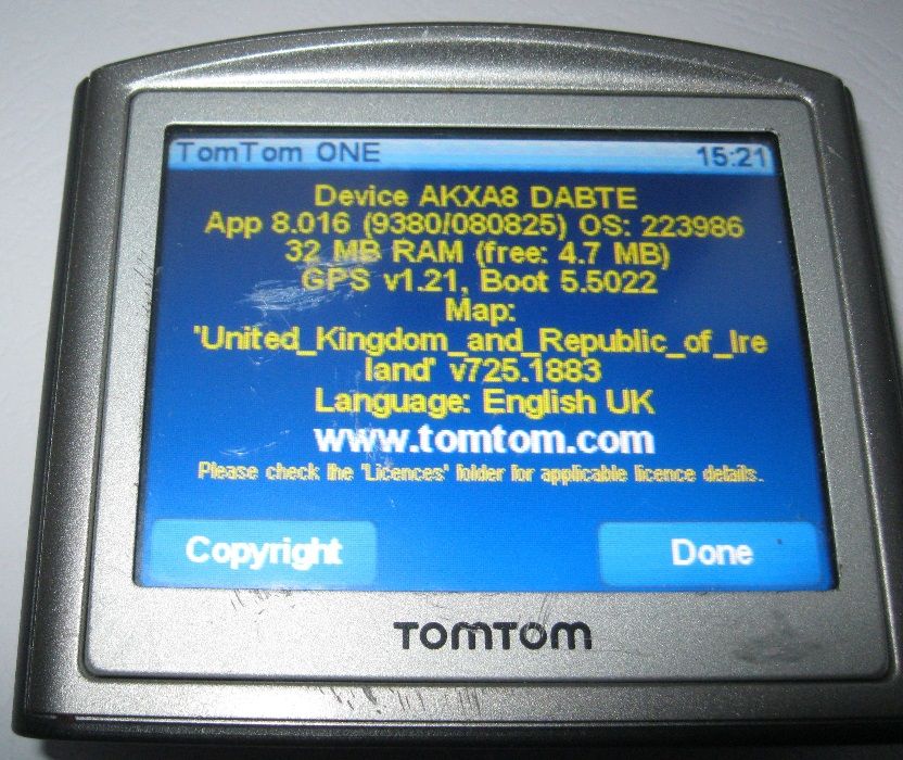 Навигатор TOMTOM ONE 3-edition 1 GB N14644
