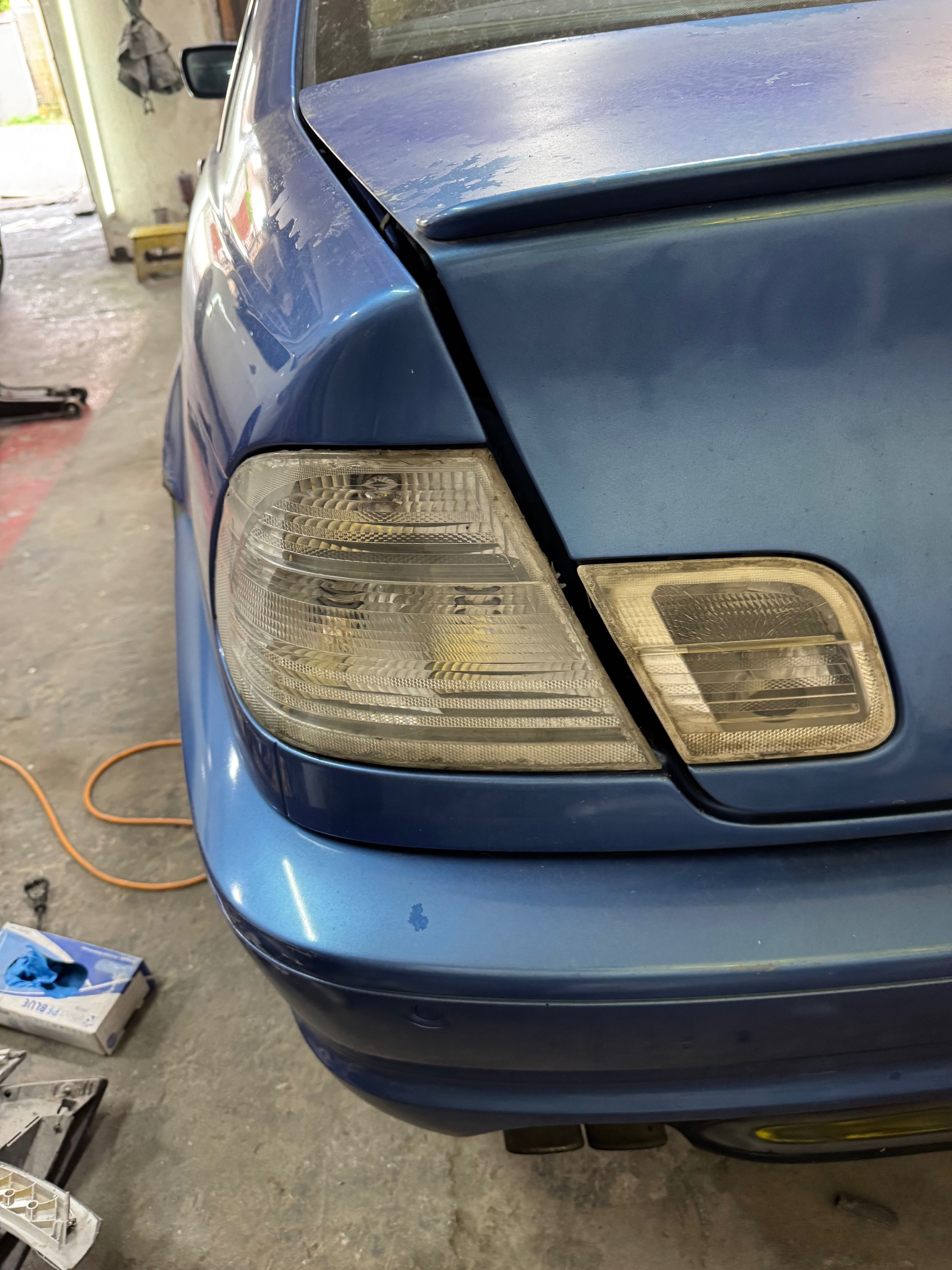 Cleary e46 coupe clear lampy