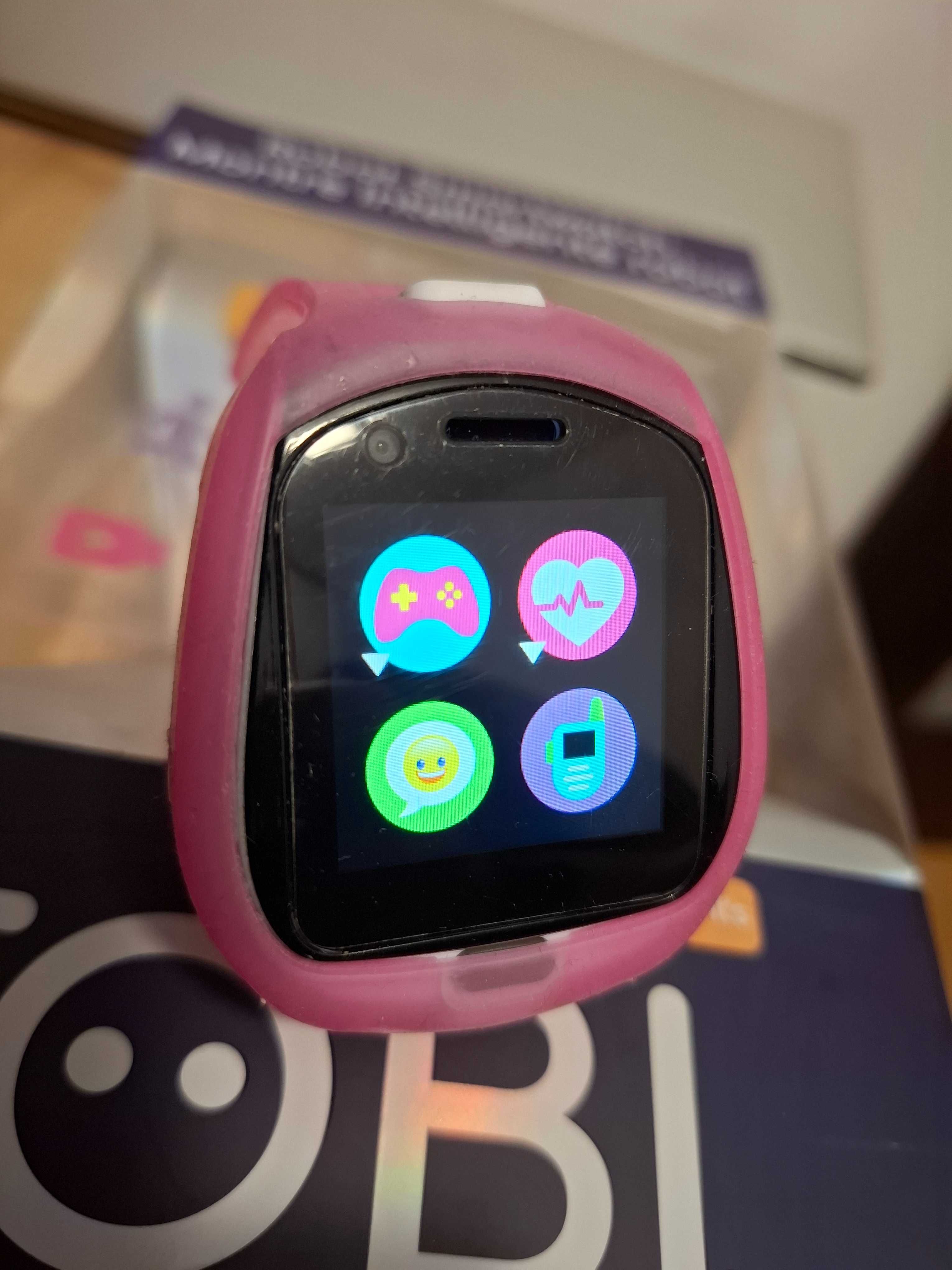Smartwatch Robot Tobi róż, Little Tikes edukacyjny zegarek dla dzieci