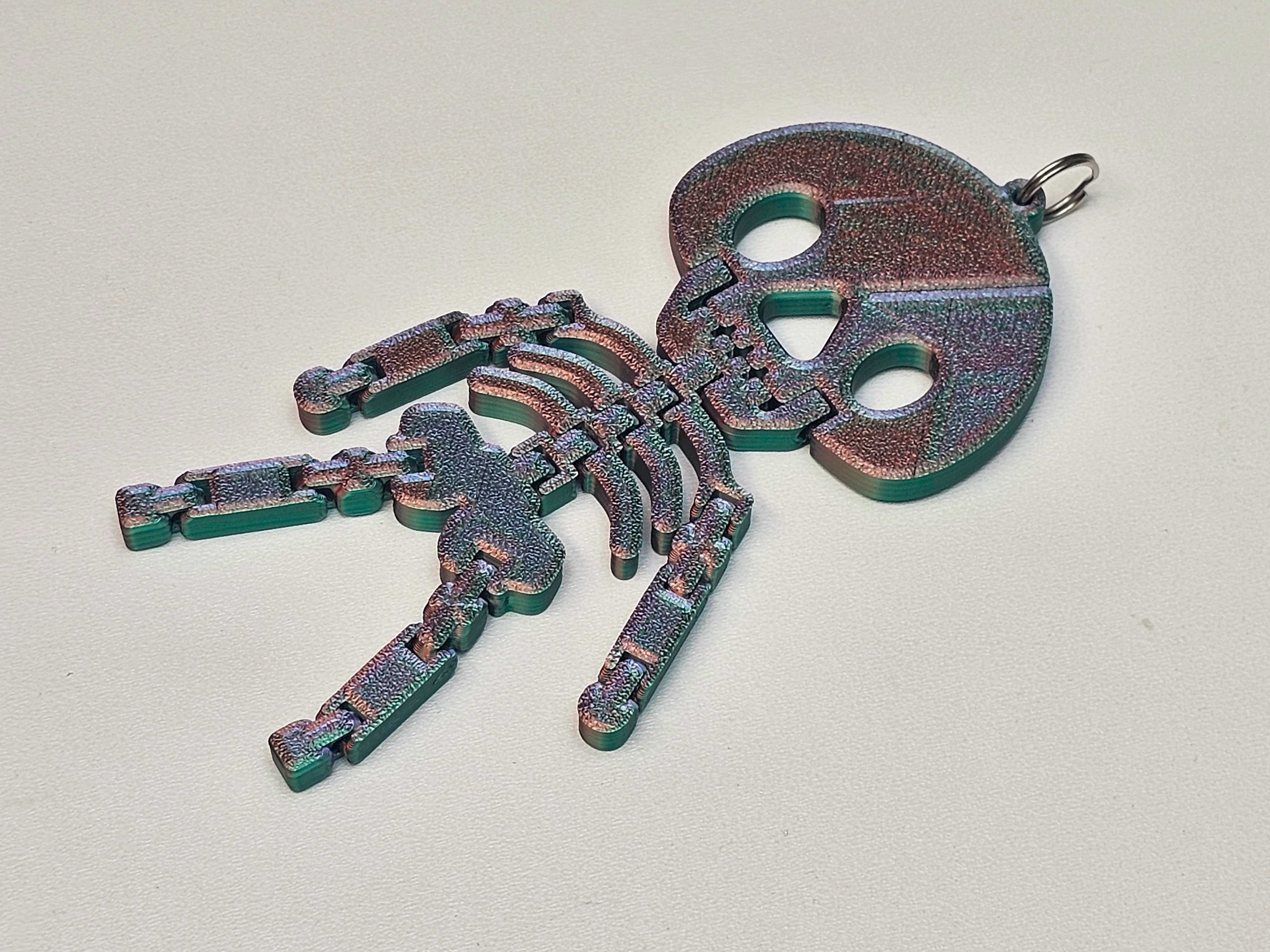 KEYRAMBIT zestaw+ FLEXI SZKIELET hit TikTok kolor Green Purple Copper