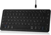 Qulose Bezprzewodowa klawiatura Bluetooth typu C, radiowa, ultracienka