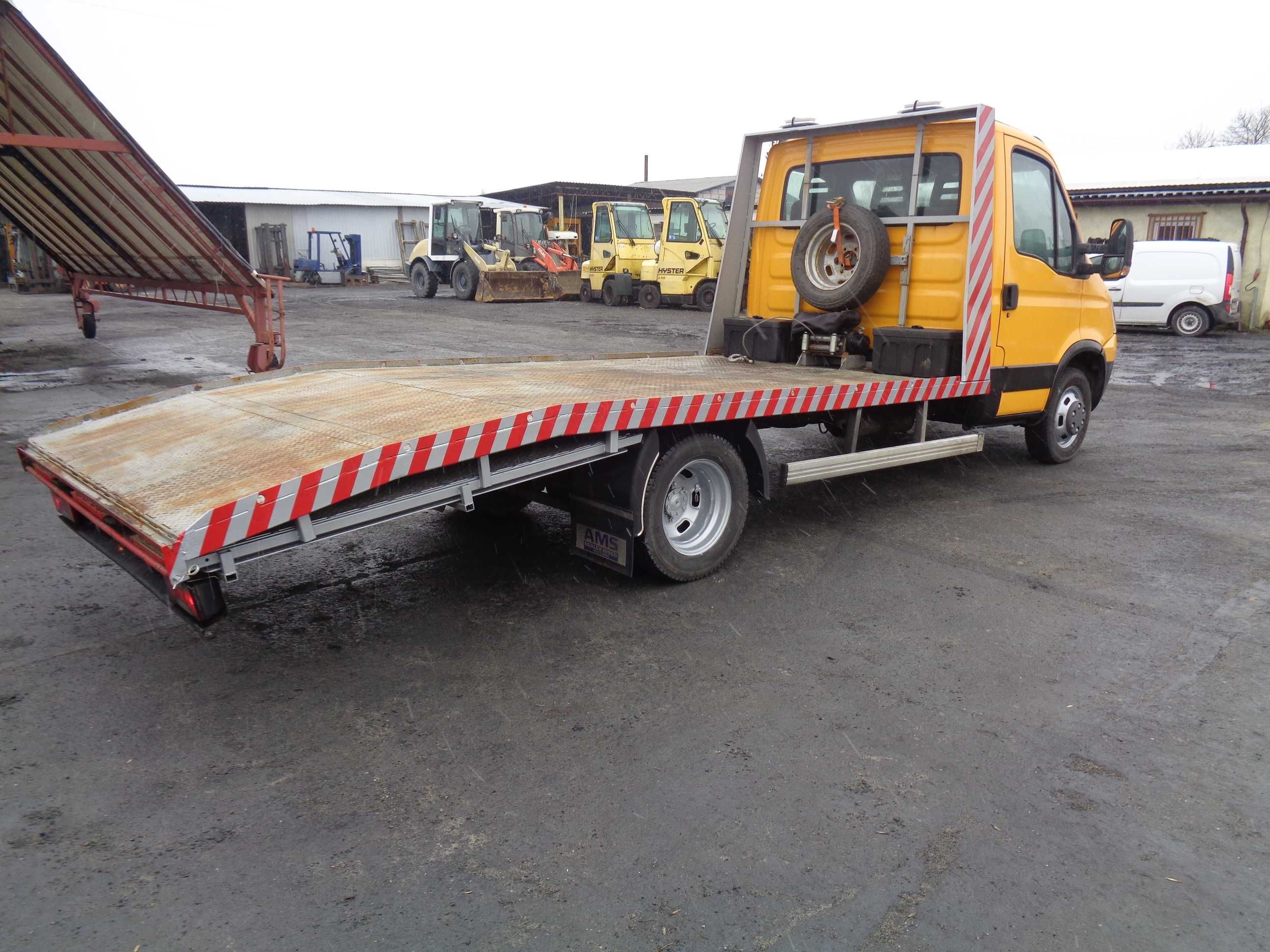 IVECO Daily 35C18 Autolaweta Pomoc Drogowa Podwójne koło na poduszkach