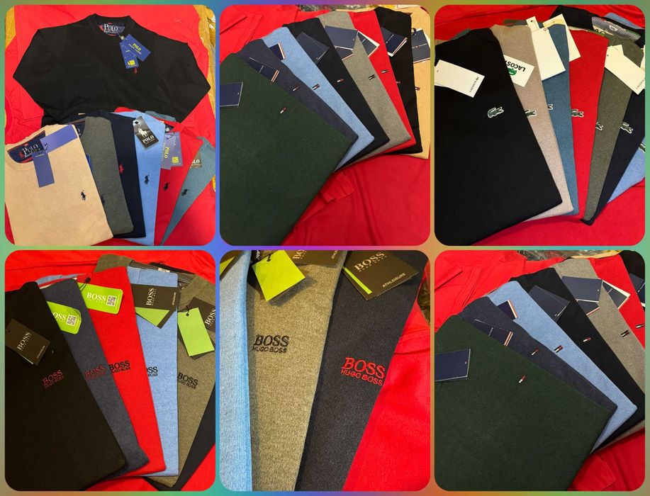 S-XXXL swetry męskie th sweter boss ralph nowość