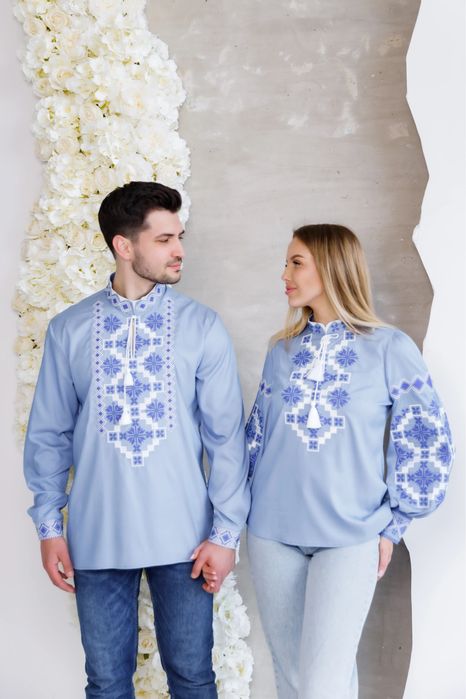 Вишиванка сімейний look, парні вишиванки льон котон