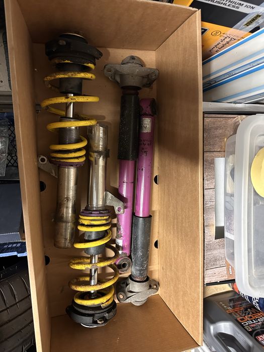 Zawieszenie Gwintowane KW var1 Audi TT Audi A3 Golf MK5 MK6 - Demontaz