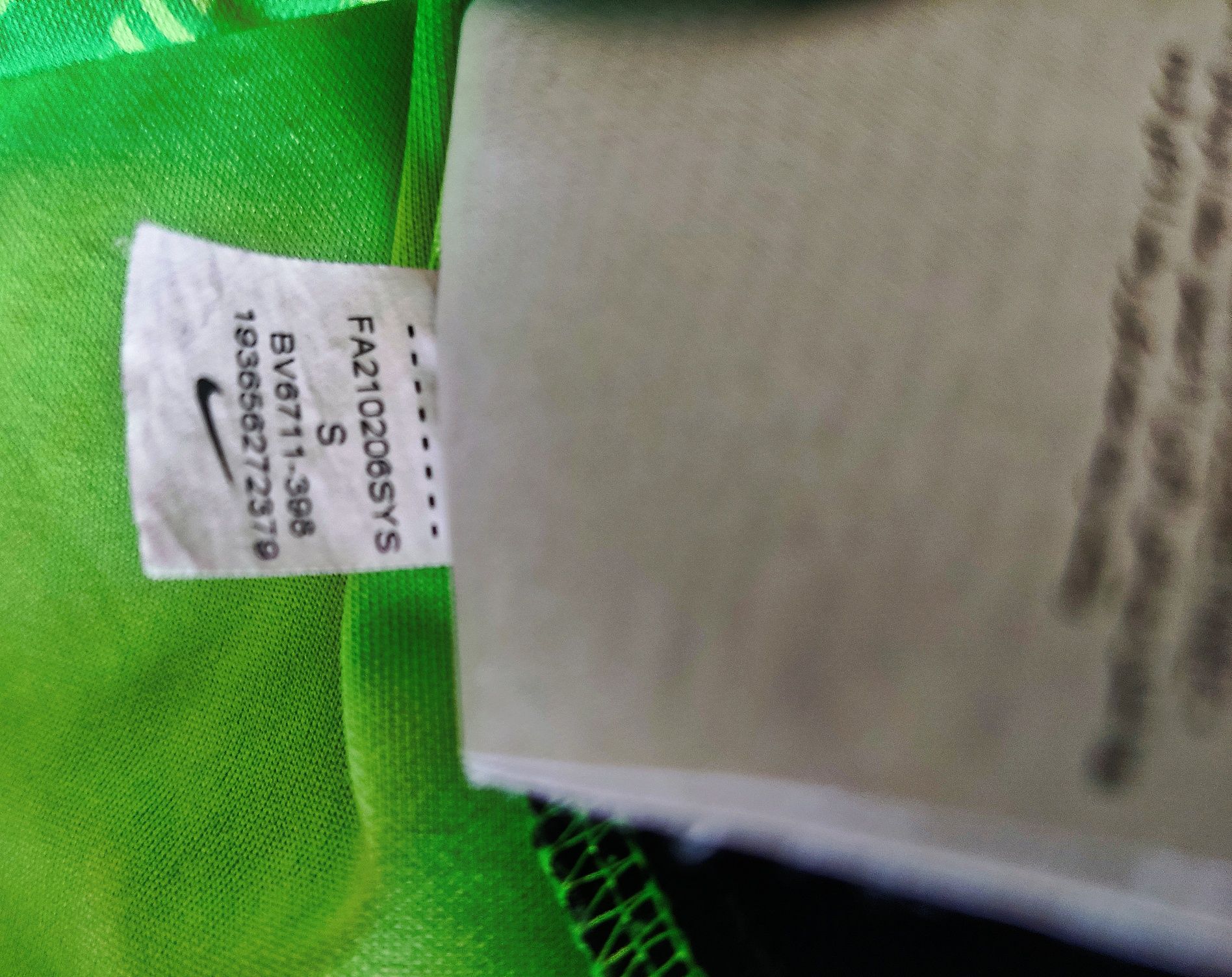 Bluza bramkarska longsleeve Nike Gardien III Goalkeeper JSY rozmiar S