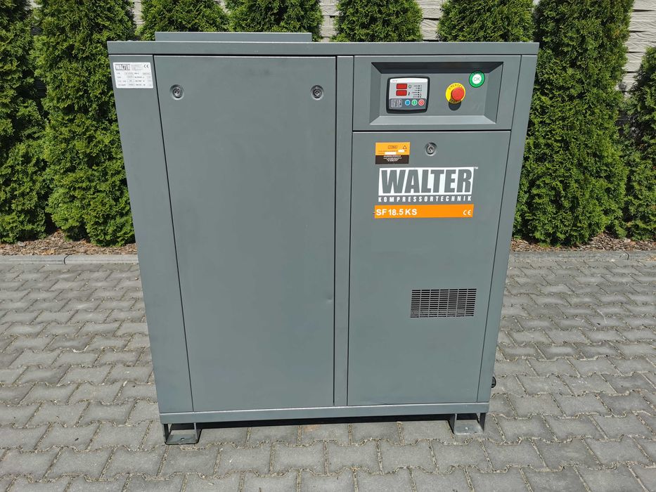 2016r 3000L/min 18,5kw +FALOWNIK Sprężarka śrubowa WALTER SF 18.5KS
