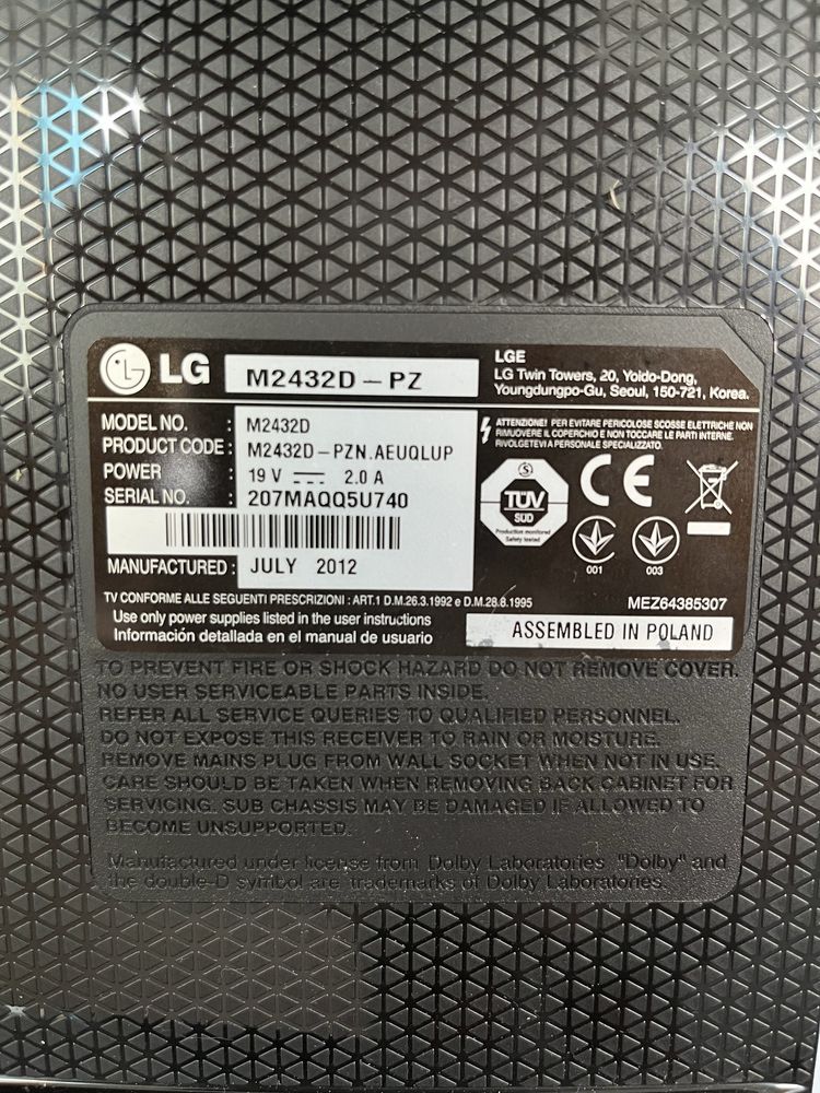 Monitor LG M2432D-PZ