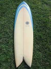Retro Fish Twin Surfboard - Prancha Surf - Paulo Jacinto - 6'0