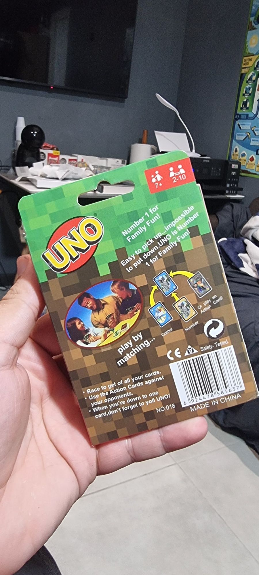 Jogo - Uno Minecraft Edition