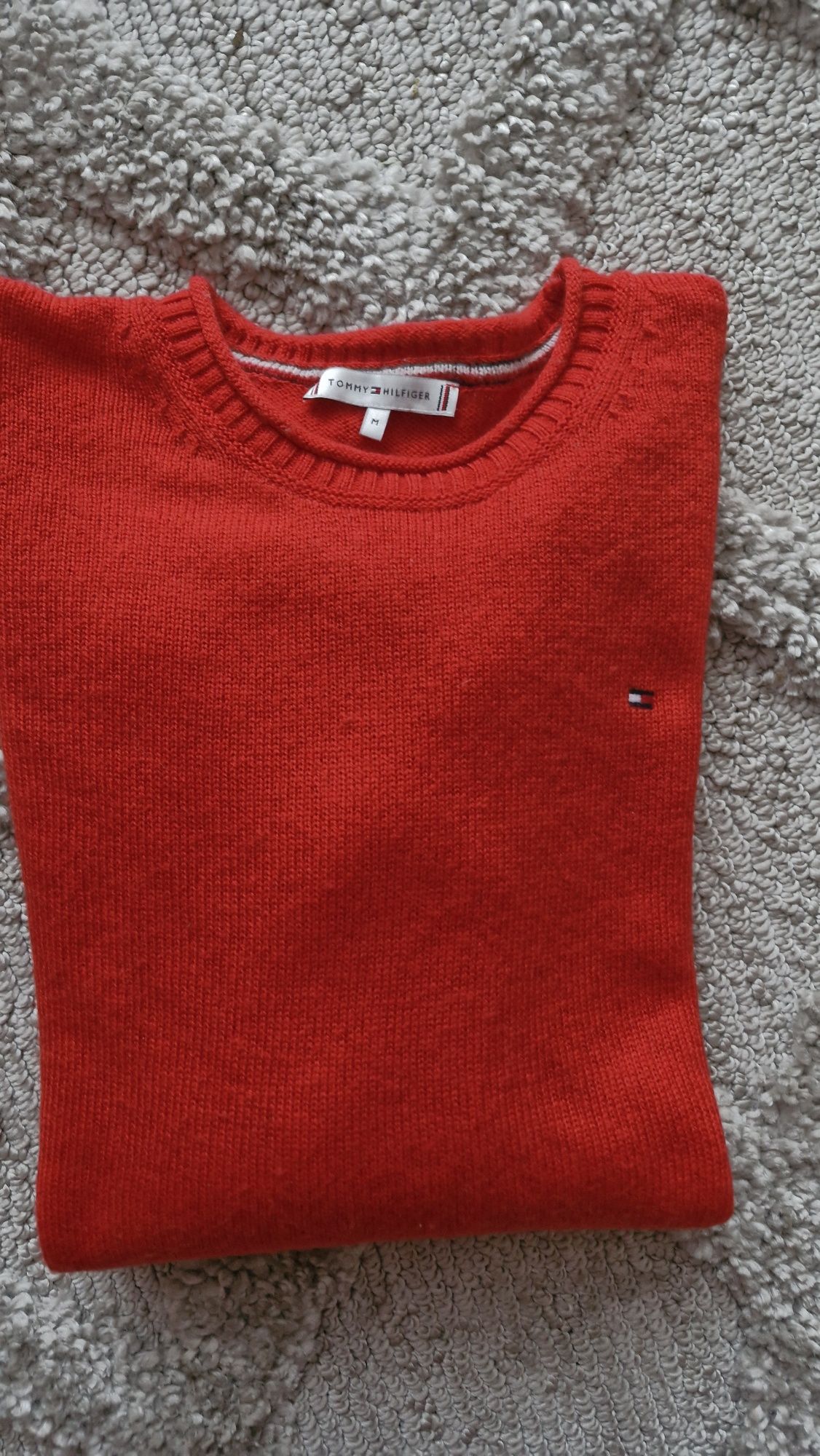 Tommy  Hilfiger wełniany sweter damski