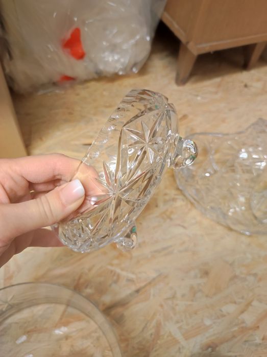 Kryształowe naczynia