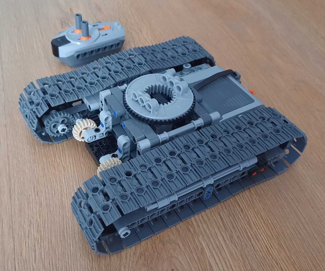 Instrukcja budowy LEGO TECHNIC 42006 podwozie gąsienicowe MOC full RC