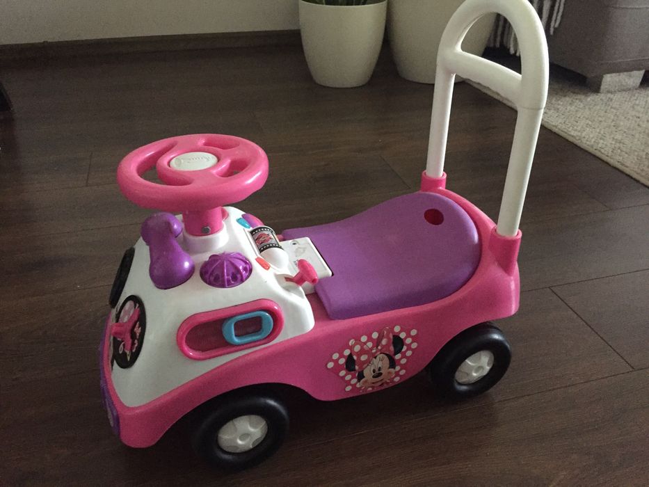 Jeździk, pchacz,samochodzik interaktywny Myszka Minnie