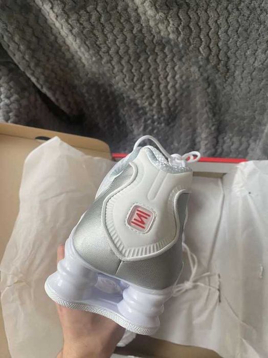 Buty meskie Mokasyny Nike_Shox_TL_White R.45
