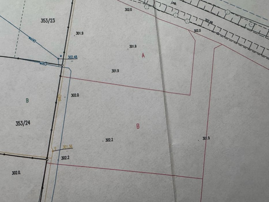 Działka budowlana 1163 m² • woda i gaz • ul. Zamek, Pogórze