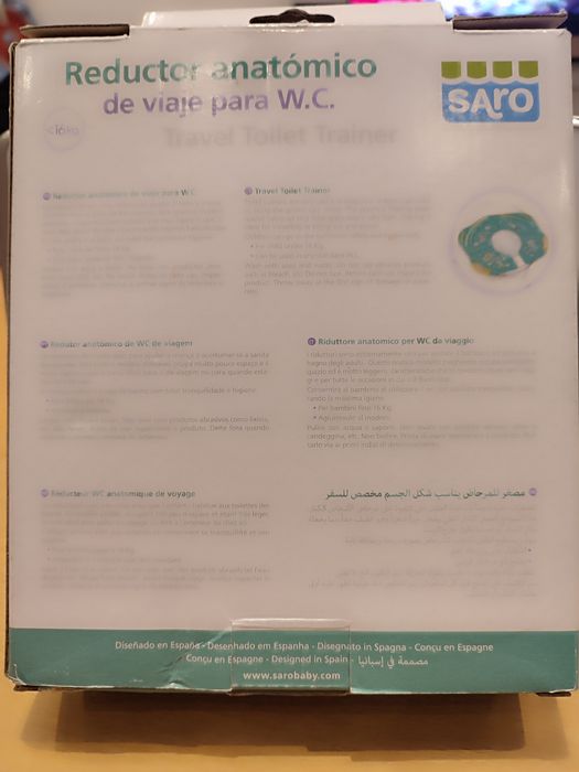 Redutor sanita de viagem