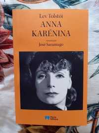 Anna Karénina, de Lev Tolstói (Tradução de José Saramago)