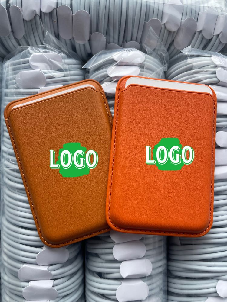Кошелек Leather Wallet кардхолдер чехол with MagSafe