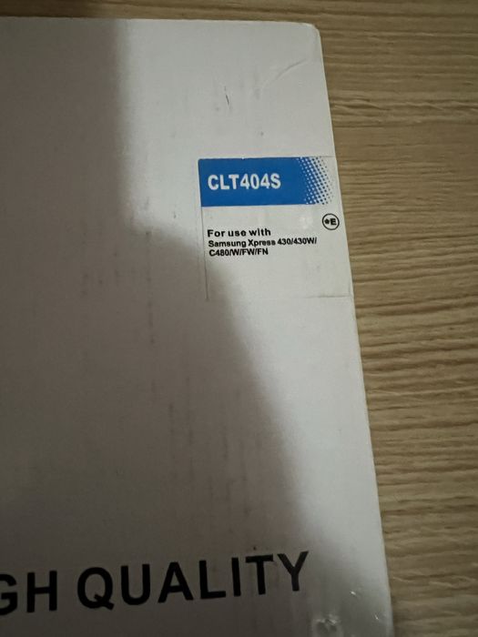 4 Toners Compativeis Samsung 404S Preto + Cor - Novo