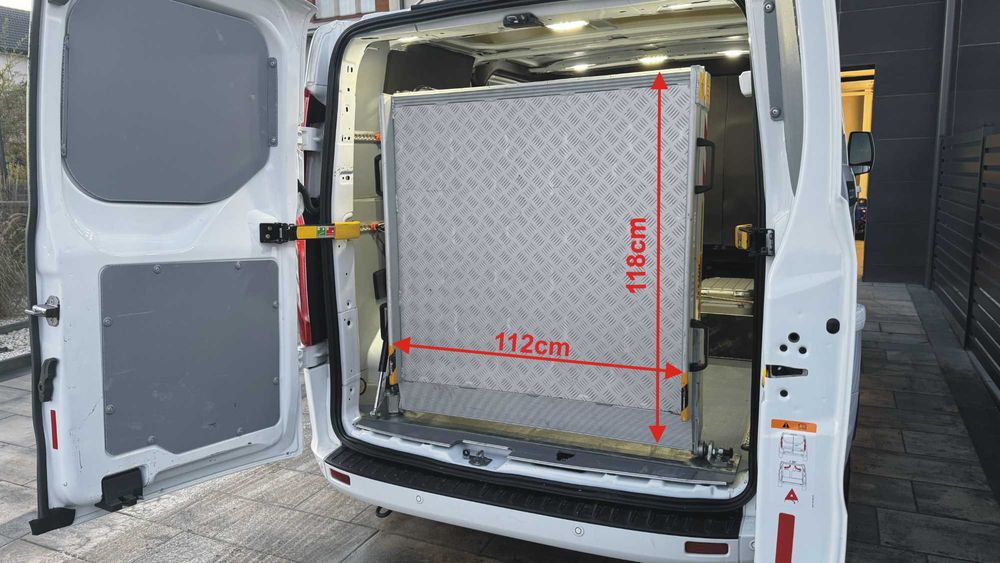 Rampa samochodowa - najazd załadunkowy aluminiowy do max. 600kg