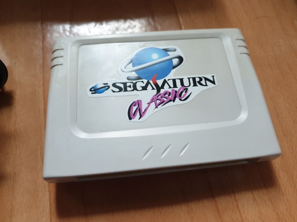 Приставка Sega Saturn Японія оригінал+флеш картридж більше 130 ігр